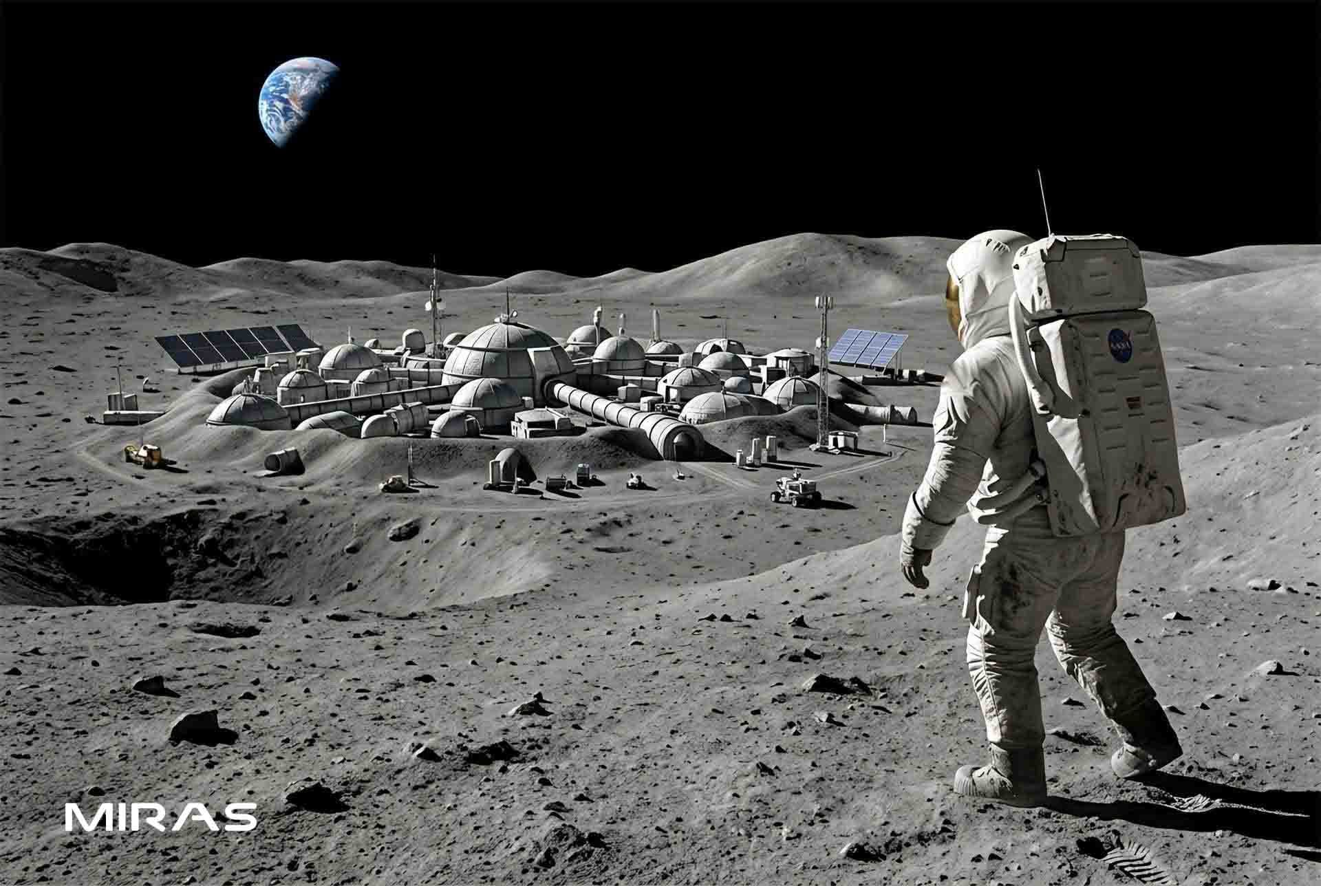 ساخت تمدن در ماه چقدر دوام می آورد ؟